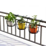 Hanging Iron Pot Holder ব্যালকনি আয়রন পট হোল্ডার