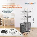 Multifunctional Stylish Storage Rack – Premium Organizer - Image 2