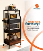 Kitchen Landing Multi-functional Storage Rack - কিচেন র‍্যাক - Image 5