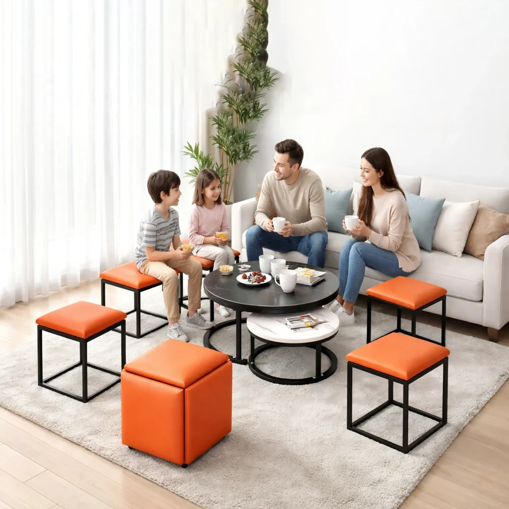 Smart 5-in-1 Ottoman Cube
