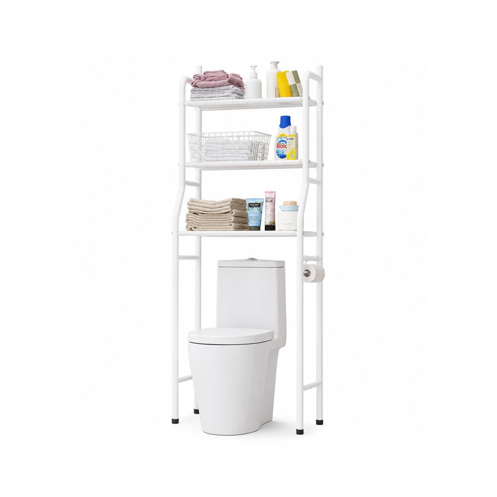 Modern Toilet Storage Rack – Space Saving Bathroom Organizer