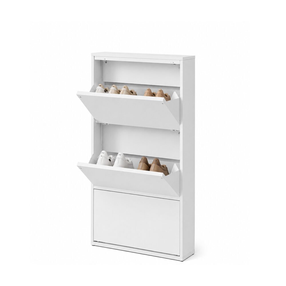 Modern 3-Drawer Shoe Cabinet Rack