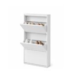 Modern 3-Drawer Shoe Cabinet Rack