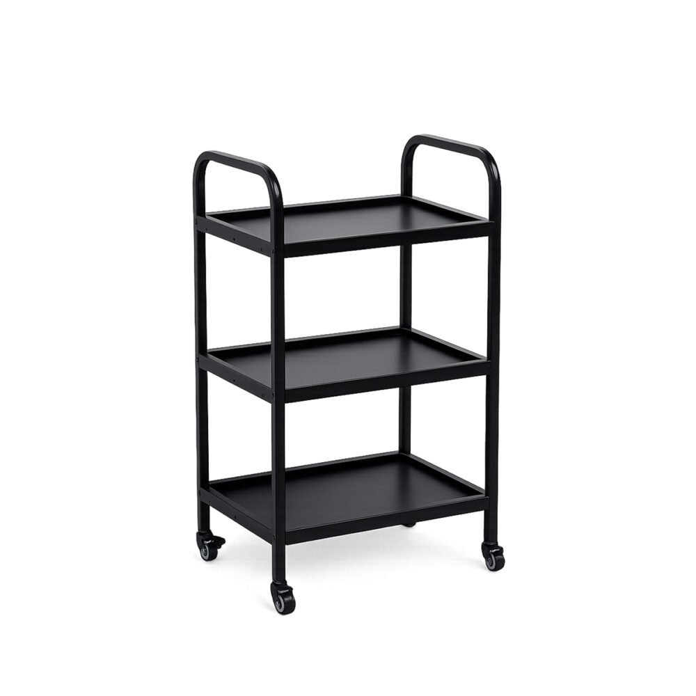 3 - Tier Metal Trolley Rack