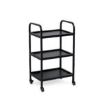 3 - Tier Metal Trolley Rack